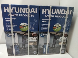 2x Hogedrukreiniger, Hyundai, ABW-var-70P
