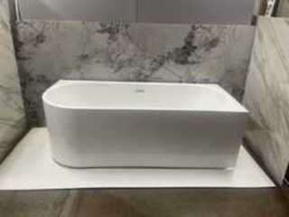 Hoekbad rechts, Karo, 64.0004, wit