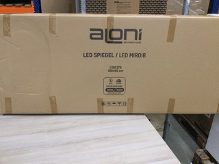 Badkamerspiegel 160×60 cm met Led verlichting, Aloni, LDH1179