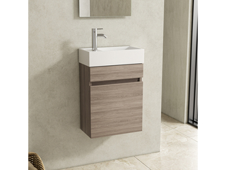 Fontein + Meubel Grey Oak 40 cm, Karo, grey oak