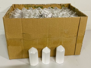 Ca. 100x Seleniet obelisken 10cm