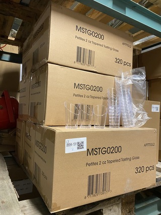 Ca. 2240x Fingerfood – amuseschaaltjes, transparant