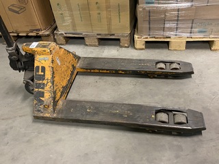 Palletwagen met brede lepels Mic