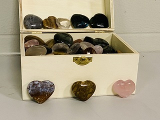 Ca. 100x Hartjes gemengd