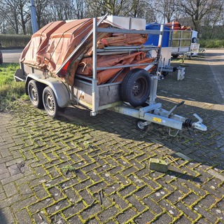 Aanhangwagen met olieschermen, Van Weel, VW 2001