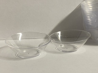 Ca. 3000x Fingerfood – amuseschaaltjes, transparant