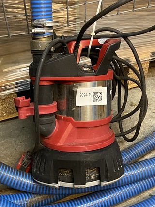 Dompelpomp met lange slang Einhell