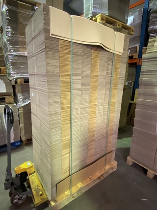 Ca. 990x Verzenddozen ideaal voor bv 24 blikjes 330ml, bruin