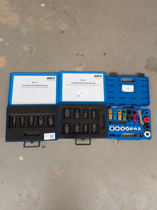 3x set Garage gereedschap