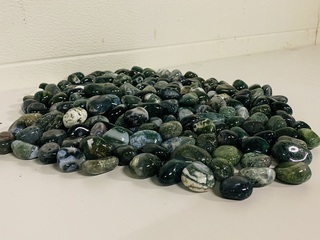 3x Kilo agaat mos trommelstenen