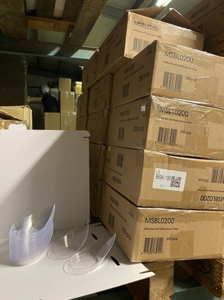 Ca. 2400x Fingerfood – amuselepels, transparant