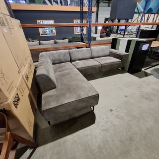 Hoekbank, Donkergrijs / Antraciet