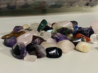 5x Kilo trommelstenen mix xs