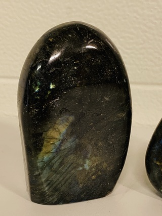 3x Labradoriet gepolijste vrije vorm