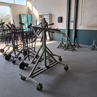 Ca. 14x Diverse droog/spuit frame’s