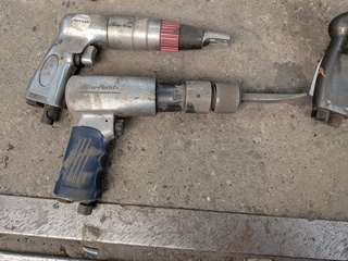 7x Pneumatisch gereedschap