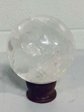 Bergkristal bol + standaard