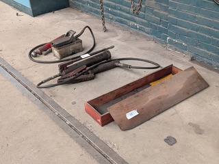 2x Pneumatisch gereedschap