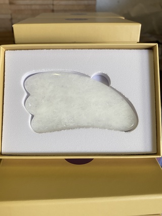 Ca. 50x Guasha schraper witte jade wolk