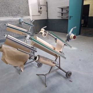 3x Verrijdbare roldispenser