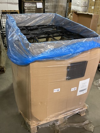 Ca. 1200x luxe party evenementborden met bestek, zwart