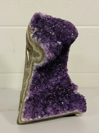 Amethist druse uruguay a-kwaliteit, paars