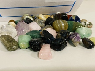 Ca. 10x Kilo trommelstenen mix luxe