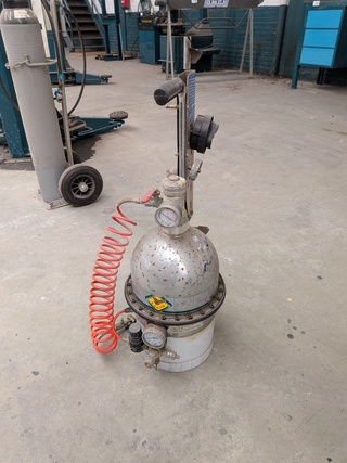 Rem en koppeling ontluchter Raasm, 10705, bouwjaar 2010