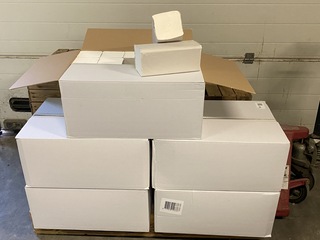 5x Dozen a 3200 papieren z-vouw handdoekjes