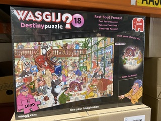 Ca. 20x Puzzels wasgij 18