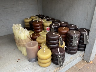 Mixpartij diverse kaarsen