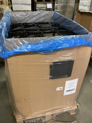 Ca. 600x luxe party evenementborden met bestek, zwart