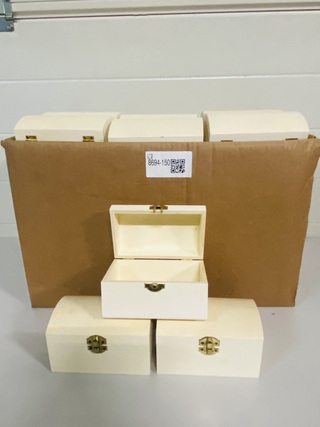 36 Houten kistjes