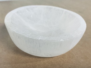 Ca. 11x Seleniet schalen rond