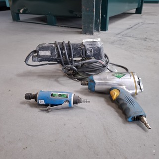 3x Pneumatisch gereedschap o.a. Airpress, Rupes