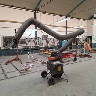 Mobiele lasdampafzuiging Nederman