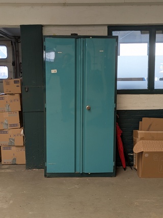 Werkplaatskast met inhoud van Blerk