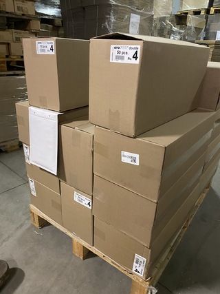 Ca. 10x Dozen a ca. 50 stuks verzendenveloppen, wit