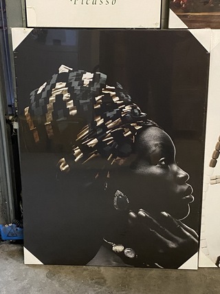 9x Diverse schilderijen