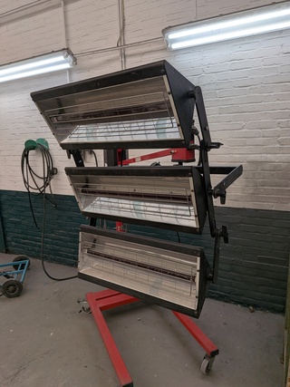 Infrarood droger INP, CN1 Compact I-R