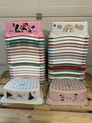 Ca. 40x Diverse opstapjes toilettraining, tandenpoetsen