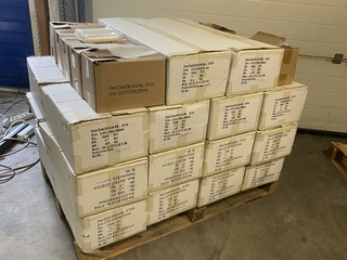 Ca. 40x Doosjes a 1000 stuks gripzakjes 150x200mm