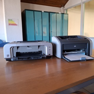 2x Printer Canon en HP, diverse modellen