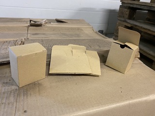 Pallet autolockdoosjes ideaal voor kleine spullen, bruin