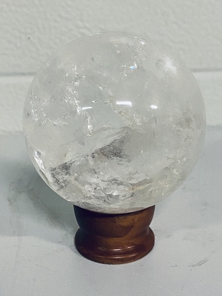 Bergkristal bol + standaard