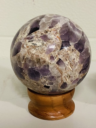 3x Amethist Chevron bollen