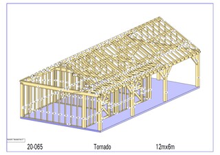 Paardenstal, Tornado