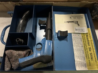 3x Gereedschap w.o. plunjerschiethamer