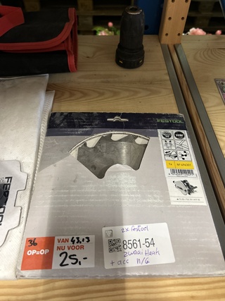 Partij bouwgereedschap toebehoren W.o. Festool, 7Industries