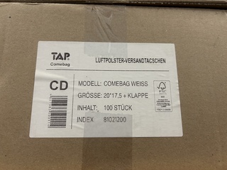 Ca. 400x Verzendenvelop TAP